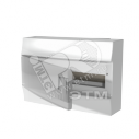 Щит распределительный навесной ЩРн-п Mistral41 18М пластиковый прозрачная дверь с клеммами (1SPE007717F9996)