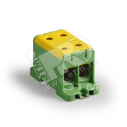 Блок клеммный распределительный желто-зеленый Al/Cu 16-95мм.кв 4 подключения