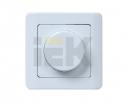ВСРк10-1-0-ГЖ Светорегулятор поворотный кнопочный (в сборе) "ЛЕГАТА" цвет жемчужный металлик