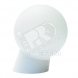 Светильник НББ-04-60 молочный основание белый пластик IP20 (Косое основание)