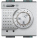 Термостат электронный комнатный с переключателем зима/лето и релейным выходом на С-NO контакт 2А 250В 2 модуля (NT4442)