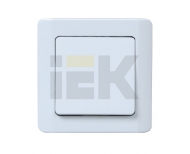 ВСк10-1-0-ГФ Выключатель одноклавишный кнопочный (механизм) "ЛЕГАТА" цвет фисташковый металлик