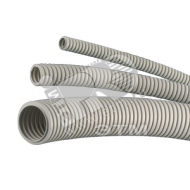 Труба гофрированная 20мм легкая с зондом ПВХ (50м) (504-020)
