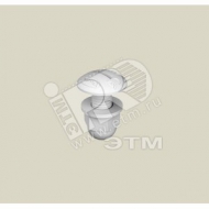 Болт DIN 603 M8x22 ПВХ-М1 серый RAL7030 (100шт) (66809)