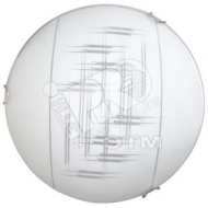 Светильник НПБ- 01-2х60-139 М16 Элегант 300 матовый белый /клипсы штамп металлик индивидуальная упаковка (1005205661)