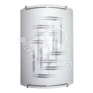 Светильник НББ-21-60 М21 Элегант 150х220 матовый белый/клипсы штамп металлик индивидуальная упаковка (1005205663)