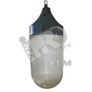 Светильник НСП-03-60-002 Конус прозрачный/основание черное IP65 (1005550245)