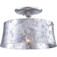 Светильник 1х60WхE14 D40хH26 античное серебро/стекло (A8932PL-1SA)