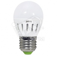 Лампа светодиодная LED 5Вт E27 400Лм белый матовая шар 230V/50Hz ECO (1036988A)