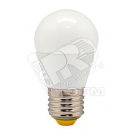 Лампа светодиодная LED 7вт Е27 теплый шар (LB-95)
