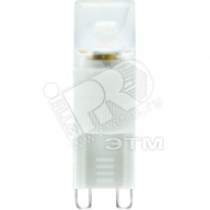 Лампа светодиодная LED 2вт 230в G9 теплая капсульная (LB-492 1LED)