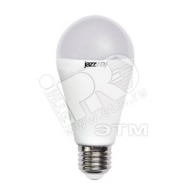 Лампа светодиодная LED 18в E27 холодный белый матовая груша (2853561)