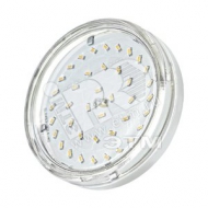 Лампа светодиодная LED 6Вт GX53 510Лм теплый прозрачная ECO (2851970)