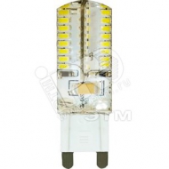Лампа светодиодная LED 4вт 230в G9 белый капсульная (LB-421 64LED)