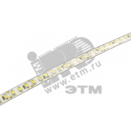 Лента светодиодная LEDx120/м 1м 10Вт/м 12В теплый белый IP65 (5м) (2859112)