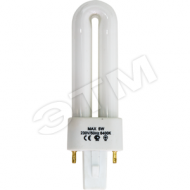 Лампа энергосберегающая КЛЛ 9Вт EST1 1U/2P.840 G23 (EST1 1U/2P)