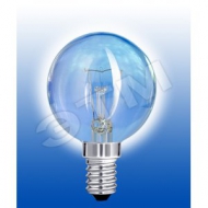 Лампа накаливания декоративная ДШ 25Вт 230В Е14 (шар) цветная упаковка