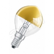 Лампа накаливания декоративная ДШ цветная 40вт P45 240в E14 серебро шар (002224)