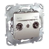 UNICA Розетка телевизионная R-TV/SAT в рамку (MGU5.454.30ZD)