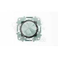 Механизм электронного универсального поворотного светорегулятора 60-500Вт SKY Moon кольцо черное стекло (8660 CN)