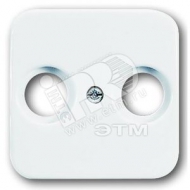 REFLEX SI Накладка для телевизионной розетки альпийский белый (2531-214-500)