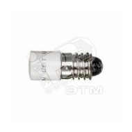 Лампа неоновая E10 230В 0.65мА AC (MTN395100)