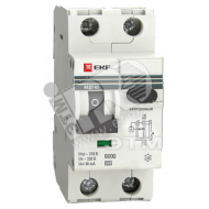 Выключатель автоматический дифференциальный АВДТ-63 50А/30мА C электронный A 6кА (DA63-50-30e)