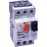 Выключатель автоматический для защиты электродвигателей ВА 401 0.63-1А 50кА 3p (21201DEK)