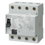 Выключатель дифференциального тока (УЗО) 4п АС 125А 500мА 400В АС
