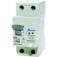 Выключатель дифференциального тока УЗО-100 4P 32A Idn-300mA тип AC (7000572)