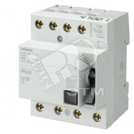 Выключатель дифференциального тока (УЗО) 4п АС 0.3-63А 30мА 400В АС