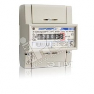 Счетчик электроэнергии однофазный однотарифный CE 101 R5 100/10 Т1 D ОУ 220В 6м (CE101 R5 148M6)