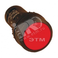 Кнопка красная возвратная SW2C-11 без подсветки IP54