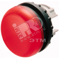 Лампа сигнальная скрытая красный (M22-L-R)