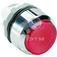 Кнопка MP3-21R красная с подсветкой выступающая (1SFA611102R2101)