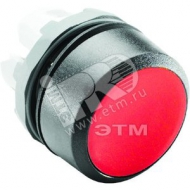 Кнопка MP1-10R красная без подсветки без фиксации (1SFA611100R1001)