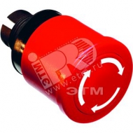 Кнопка MPMT3-10R красная с усиленной фиксацией Гриб 40мм поворотная (1SFA611510R1001)