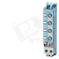 Модуль аналогового ввода SIMATIC ET 200AL AI 4XU/I/RTD ток/напряжение/термопары подключение 4XM12 IP67