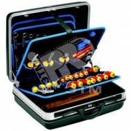 KL870BL Набор из 33 проф. монтажных инструментов KLAUKE в инструментальном чемодане (klkKL870BL)