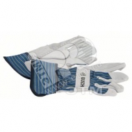 Перчатки защитные с вставками из бычьей кожи GL SL 11 (10 пар) (2607990107)
