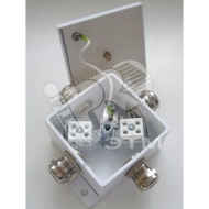 Коробка монтажная огнестойкая КМ-О(4к)-IP66 четыре ввода ABCD (КМ-О 4кIP664в)