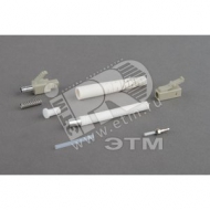 Разъем клеевой LC MM(для многомодового кабеля) 3 мм (белый) (34121)
