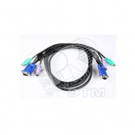 Набор кабелей для DKVM 2хPS/2 + монитор 3м (DKVM-CB3)