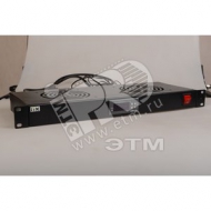 Модуль вентиляторный ITK 19 дюймов 1 юнит 2 вентилятора с цифровым термостатом (FM05-1U2TS)