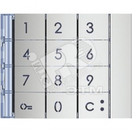 Лицевая панель для модуля с цифровой клавиатурой allmetal (353001)
