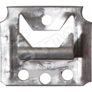 Кляймер для блокхауса вагонка из осины и липы №6 в комплекте с гвоздем (31050)