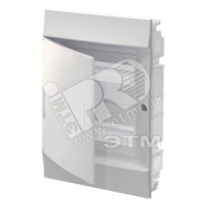 Щит распределительный встраиваемый ЩРв-п Mistral41 24М пластиковый непрозрачная дверь 850 градусов без клемм (1SLM004100A1305)