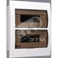 Щит распределительный встраиваемый ЩРВ-П-24 IP41 пластиковый прозрачная дверь (31006DEK)